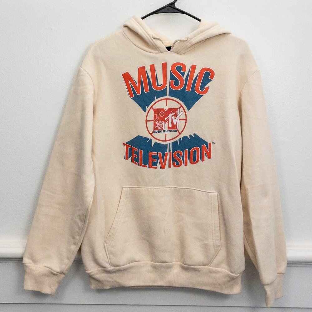 MTV Retro Graphic Hoodie - Size Small